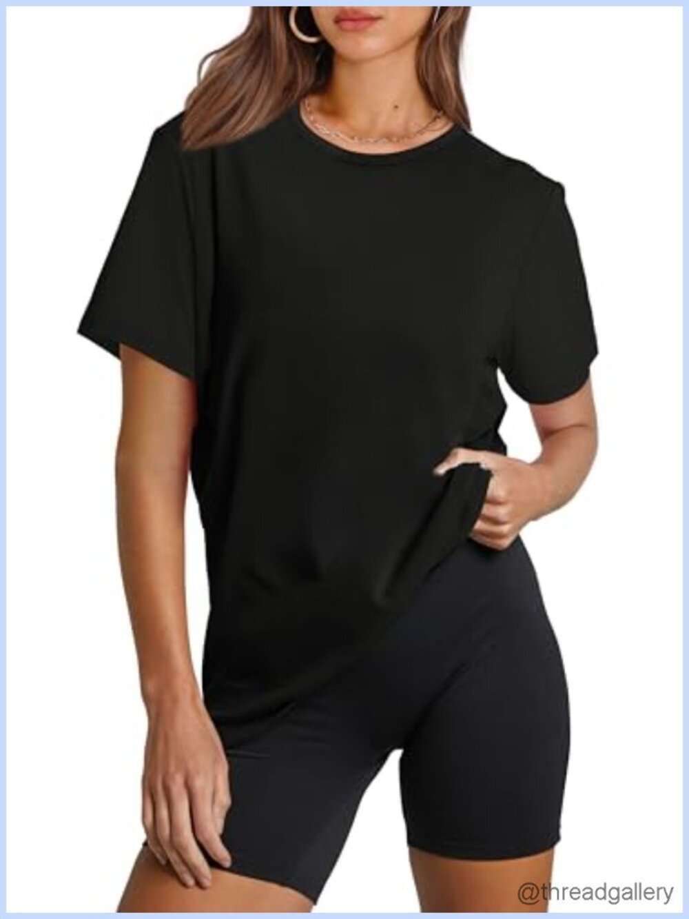 Women's UPF 50+ Workout T-Shirt Breathable Quick Dry Loose Fit Tee